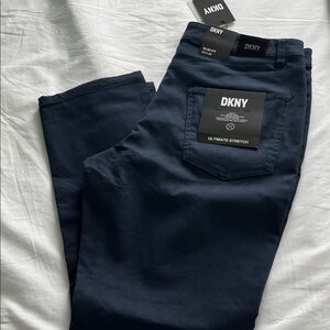 DKNY Men's Navy Slim pants